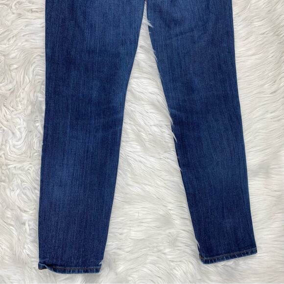 J. Crew Women's Toothpick Jeans Size 27 Blue Medium Low Rise Casual - Picture 11 of 11